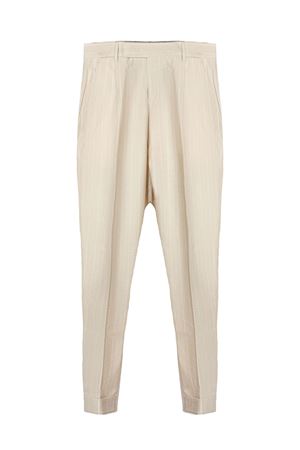 Pantalone beige misto cotone e lana vergine PT TORINO | CORSZAZ40TTKSU030030